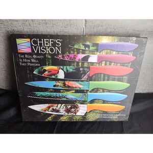 Chef's Vision Wildlife Series 6 Pieces Kitchen Kinfe Set